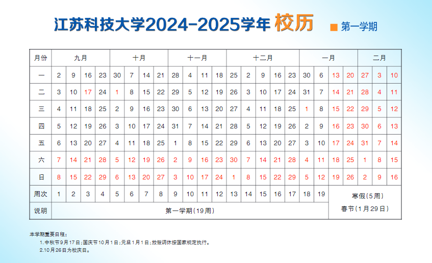 江苏科技大学最新开学时间表揭秘